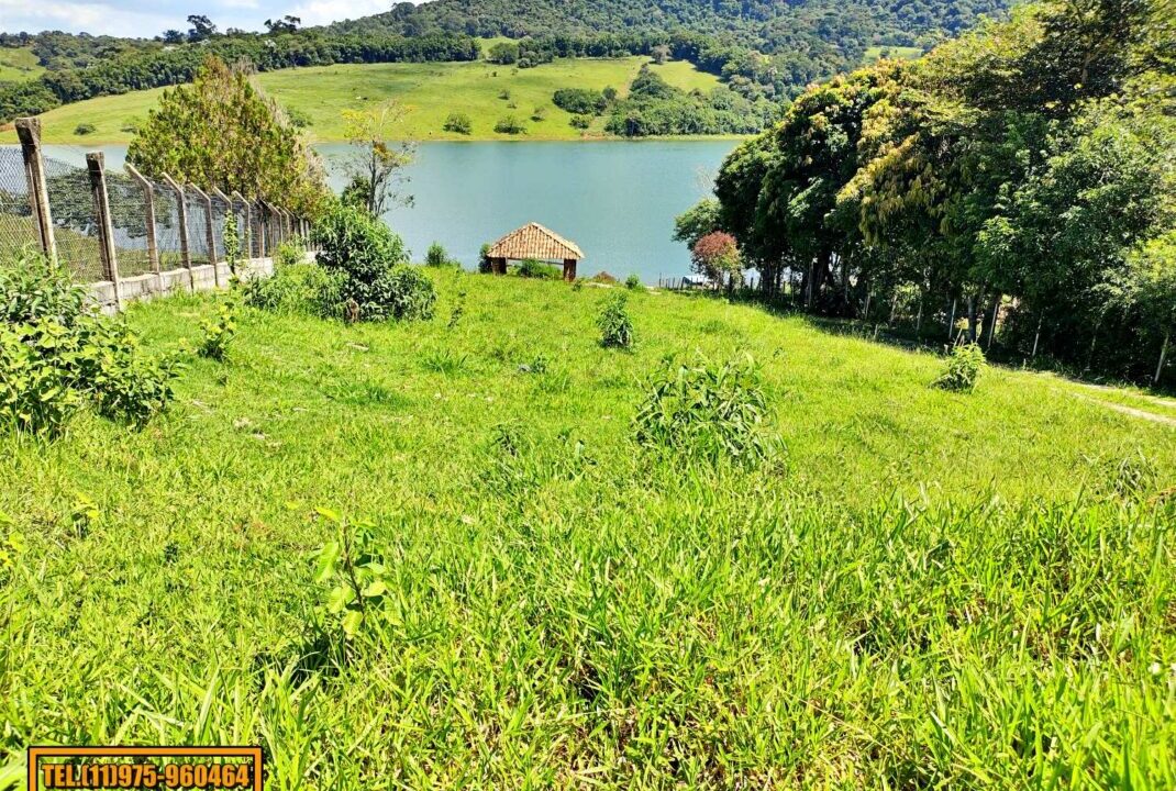 Terreno 3.000m² frente represa pé na água a venda represa joanópolis região de bragamça pta. piracaia interior de SP (1)